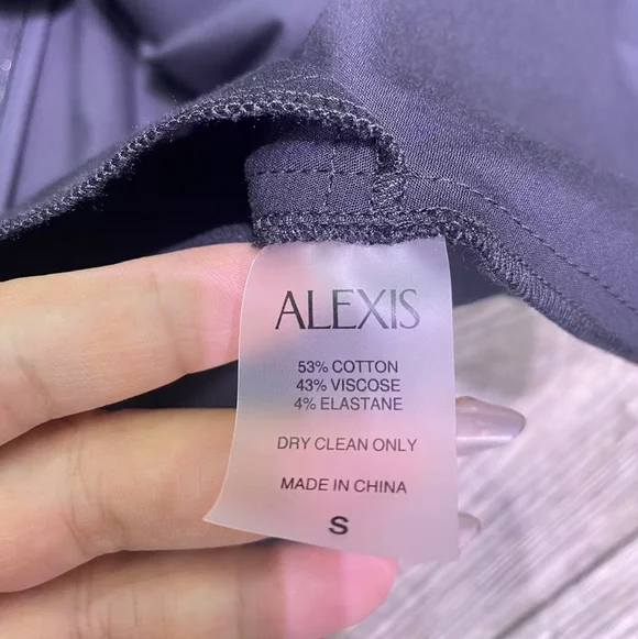 ALEXIS Viro Dress In Black - Picture 8 of 8